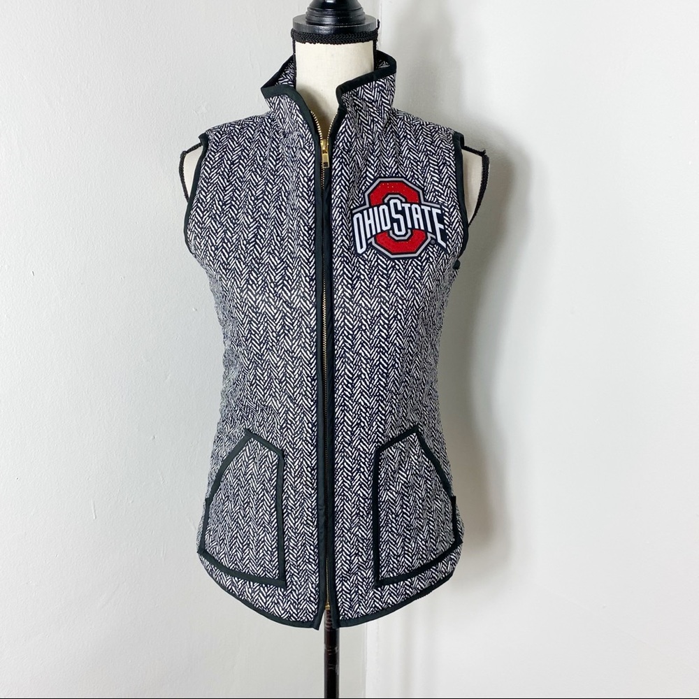 Gameday Couture Ohio State Bedazzled Vest S